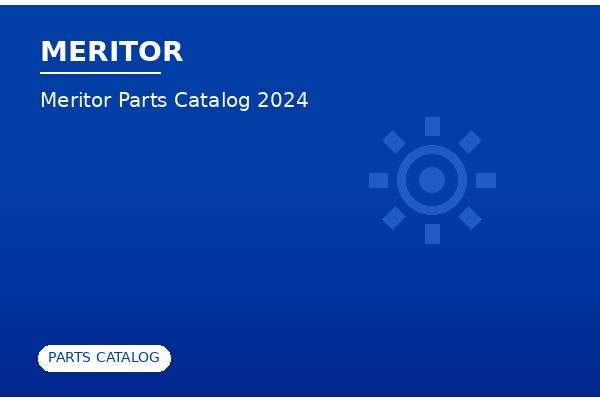 Meritor Parts Catalog 2024