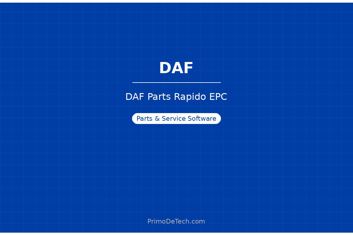 DAF Parts Rapido EPC