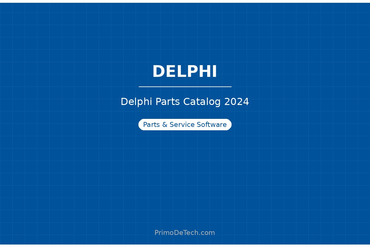 Delphi Parts Catalog 2024