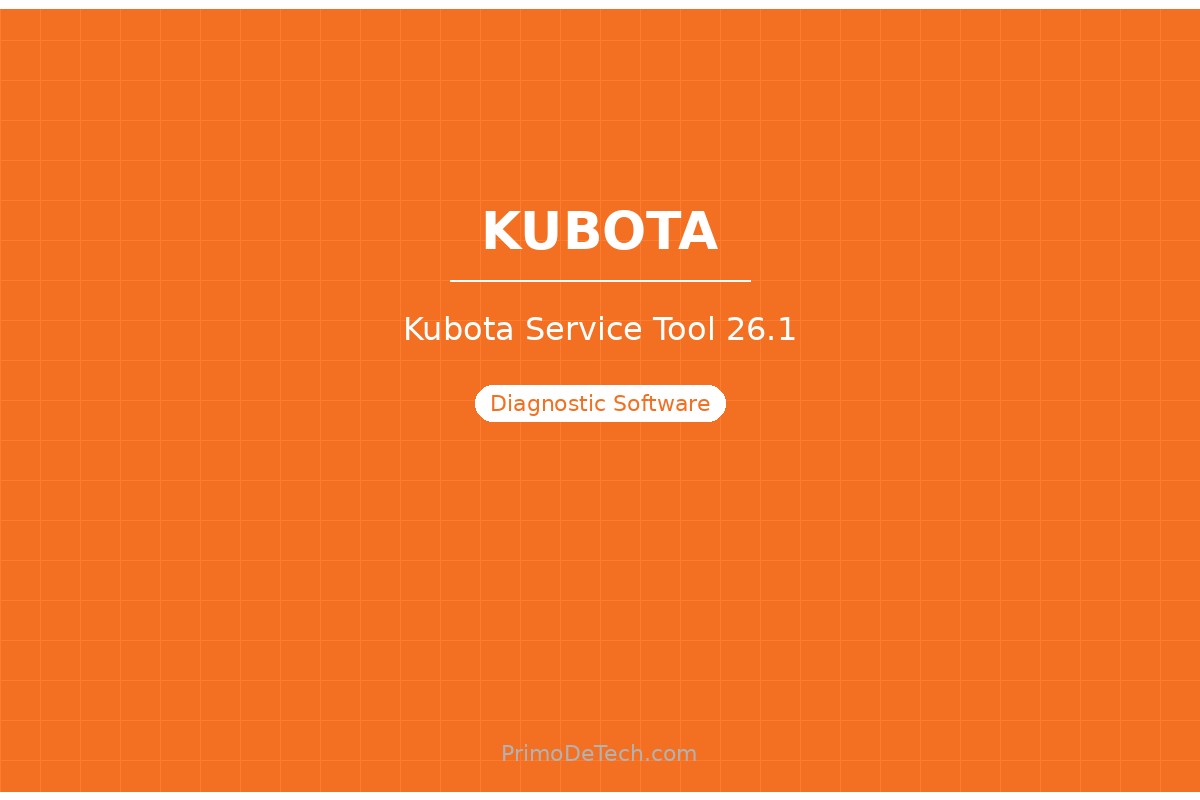 Kubota Gasoline Service Tool 26.1